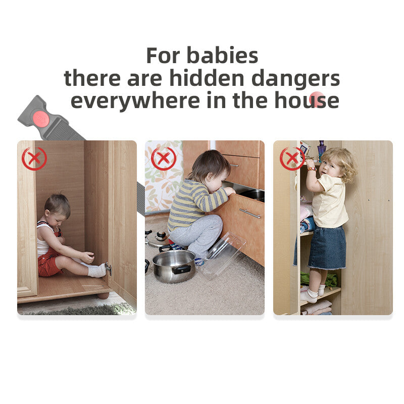 ProbebiInfant Safety Lock Supplier Offering ODM Deep Customization Services Cabinet Door and Window Locks 10pcs