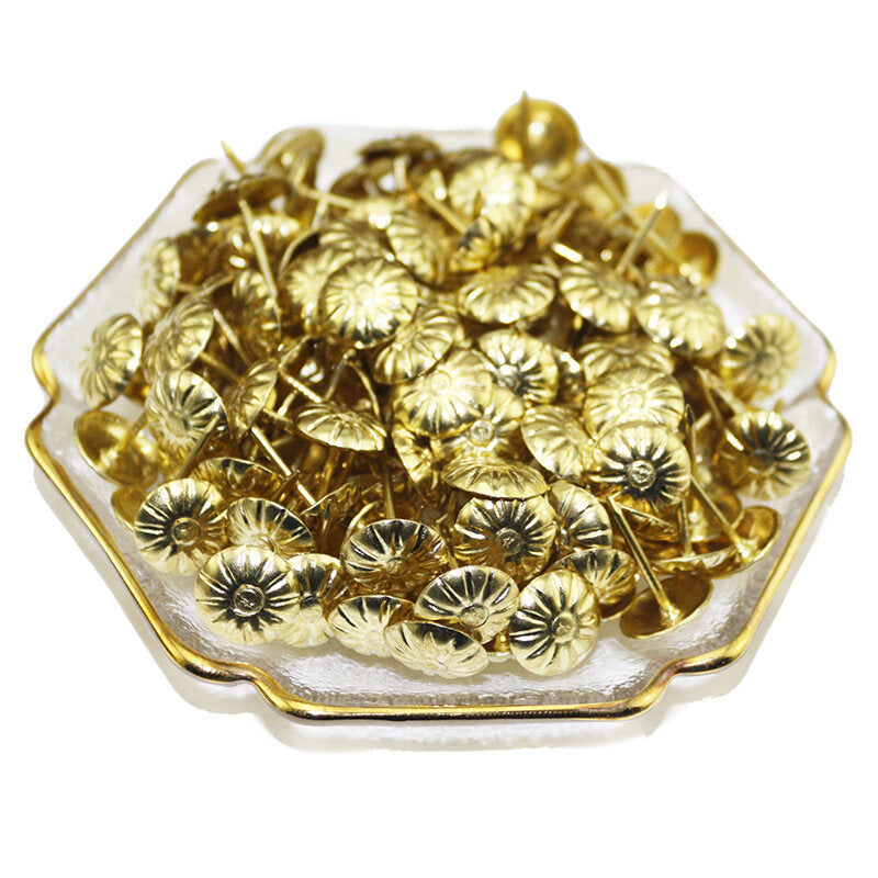 11*16mm thick chrysanthemum bubble nail sofa cabinet antique bronze nail chrysanthemum bubble nail hardware round soft