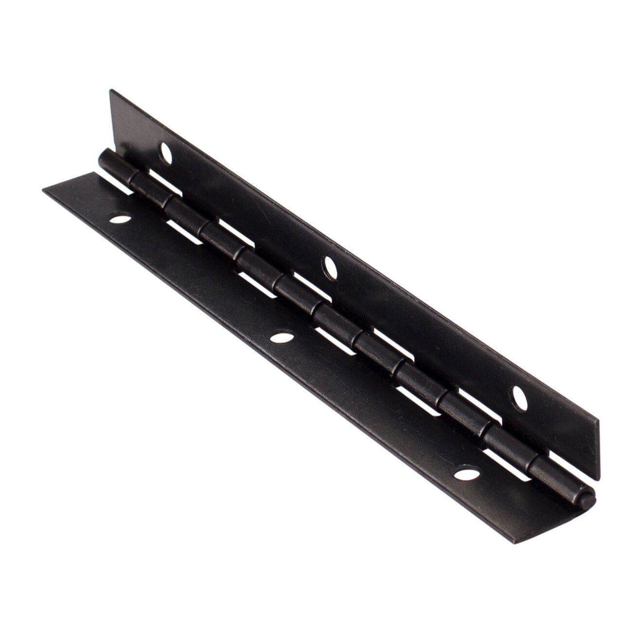 6 Inch Piano Hinge Continuous Hidden Concealed Black Iron Steel Economical Offset Small Single Wrap Piano Hinges