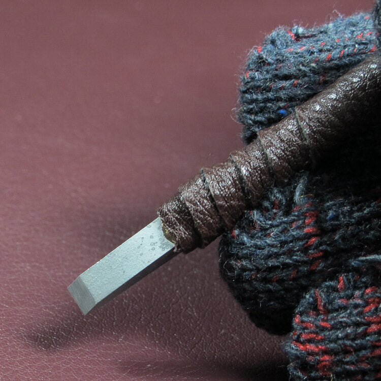 Homemade tungsten steel seal cutting knife wood carving knife stone carving knife seal hard alloy seal cutting tool suit carving seal knife
