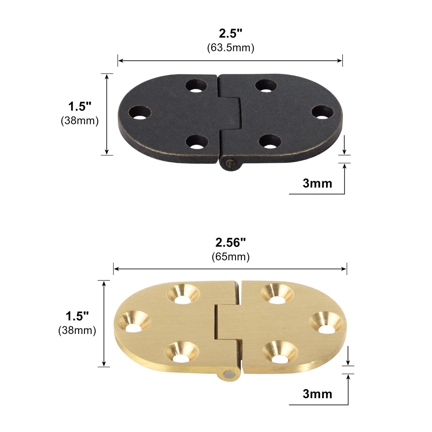 90 Degree Thick Antique Metal Alloy Hinge. Copper Hinge for Furniture Cabinet Wood Box Drawer Kitchen Flat Round Corner Hinges 30pcs