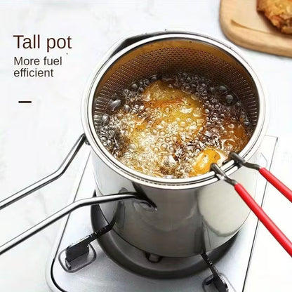 🎁Exclusive offer for our fans! Limited-time low price!🎁Household stainless steel fryer - 🎁The second item EXTRA 60% OFF！