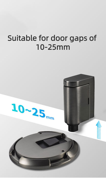 Filta High Quality Zinc Magnetic Wooden Door Stops Install Wall Door Stop 5pcs