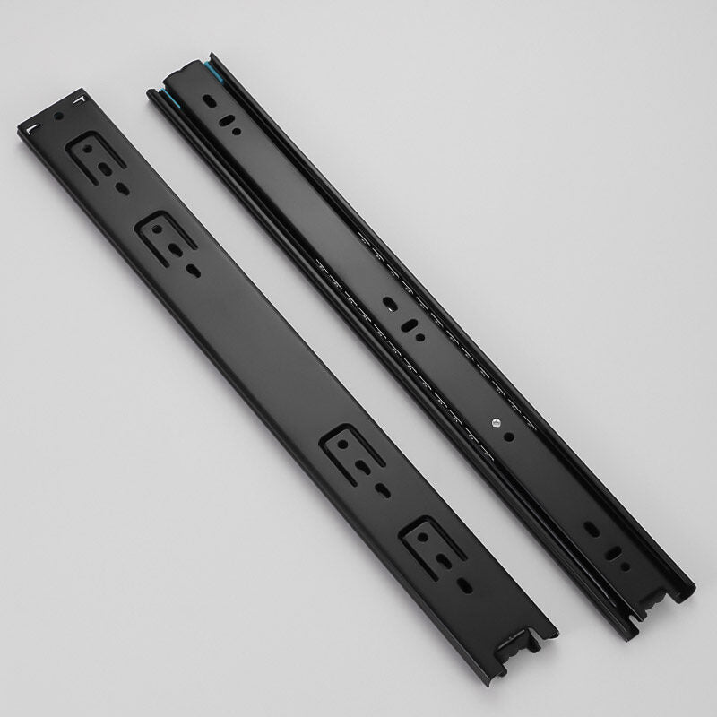 Furniture Hardware Kitchen Cabinet Drawer Slider Soft Close Sliding Drawer Channel Full Extension Ball Bearing Drawer Slides 100pcs