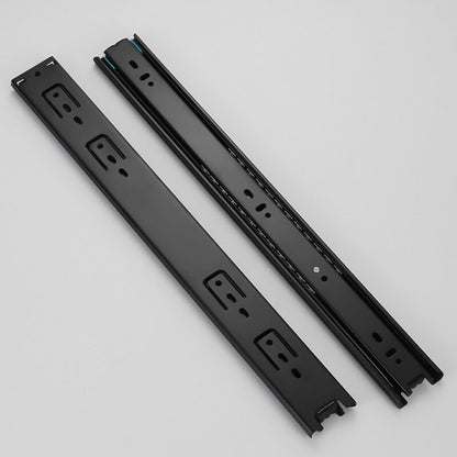 Furniture Hardware Kitchen Cabinet Drawer Slider Soft Close Sliding Drawer Channel Full Extension Ball Bearing Drawer Slides 100pcs