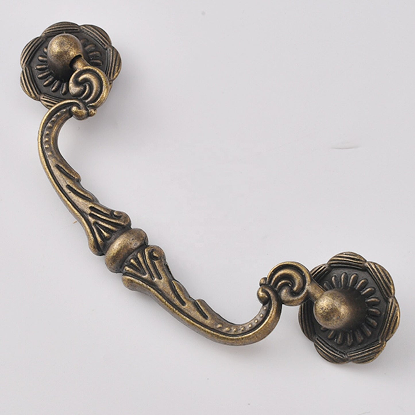 86mm Hole Spacing Antique Retro Chinese Furniture Pulls - Cabinet/Drawer/Packaging Box Hardware - for Furniture 50pcs