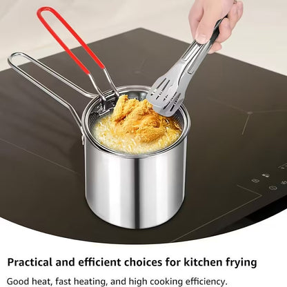 🎁Exclusive offer for our fans! Limited-time low price!🎁Household stainless steel fryer - 🎁The second item EXTRA 60% OFF！