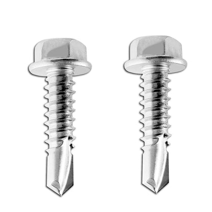 Custom Metal Fasteners Size Hexagon Tapping Screws High Strength Hexagon Flange Phillips Sheet Metal Screws for Drilling Walls