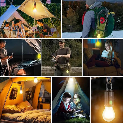 Solar LED Camping Lantern with Hook