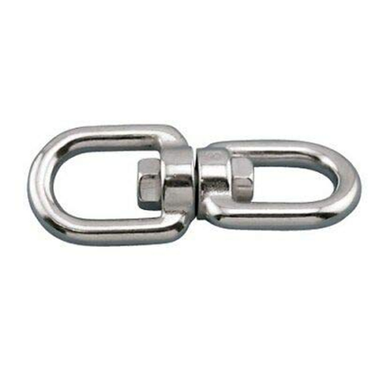 High Quality EU Type Stainless Steel Swivel Eye Rigging Hardware Marine Lifting Applications Packed in Carton Box 6pcs