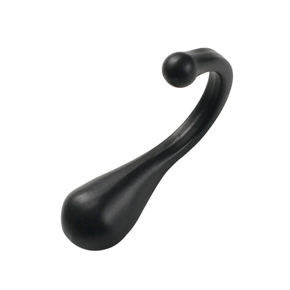 Teardrop-Shaped Solid Zinc Alloy Single Coat Hooks - Home/Bathroom Hardware - for Clothing & Wardrobes 100pcs