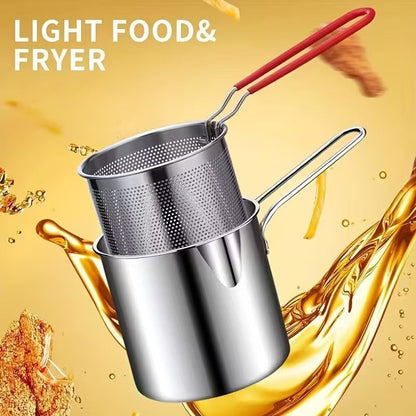 🎁Exclusive offer for our fans! Limited-time low price!🎁Household stainless steel fryer - 🎁The second item EXTRA 60% OFF！