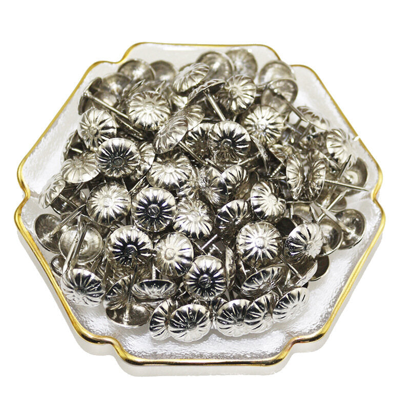 11*16mm thick chrysanthemum bubble nail sofa cabinet antique bronze nail chrysanthemum bubble nail hardware round soft