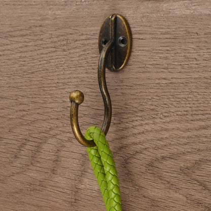 Antique Bronze Alloy Wall-Mounted Coat Hook Rack - Bathroom/Closet Hardware - for Door Back & Home Use 100pcs