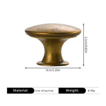 Simple Matte Black Round Flat Head Small Handle. Single Hole Hollow Cabinet Door Handle Decorative Accessories 100pcs