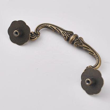 86mm Hole Spacing Antique Retro Chinese Furniture Pulls - Cabinet/Drawer/Packaging Box Hardware - for Furniture 50pcs