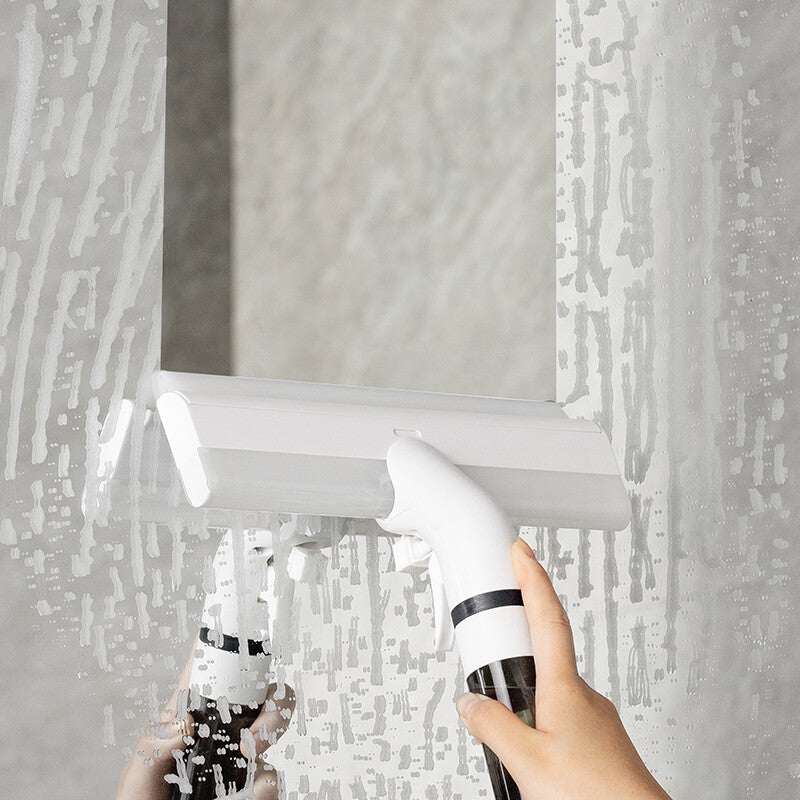 3 in 1 Water Collect Window Cleaner Multifunction Best Shower Squeegee Magic Cleaning Brush with Squeegee 10pcs