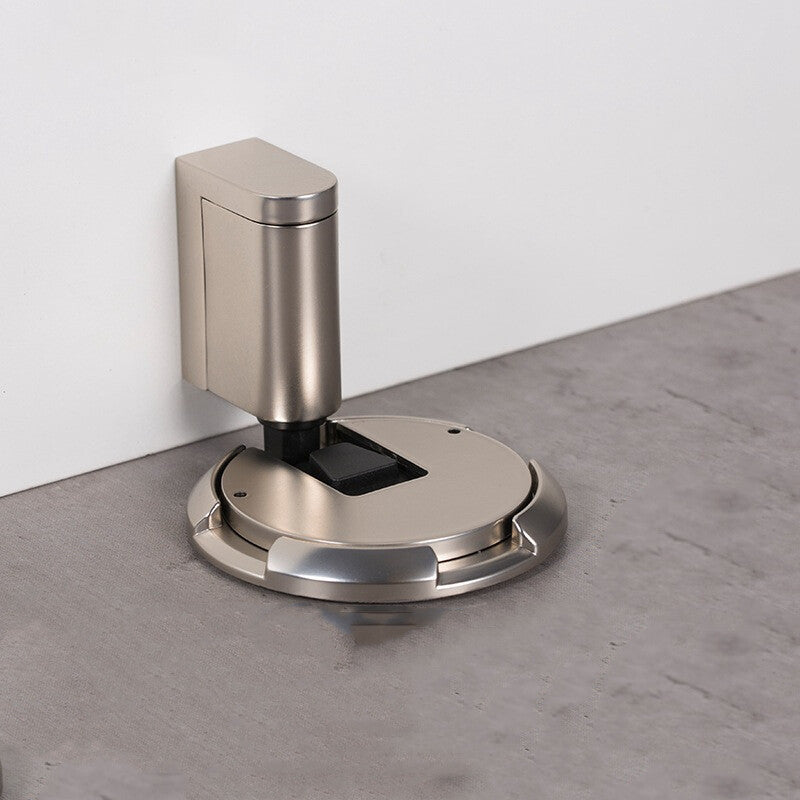 Filta High Quality Zinc Magnetic Wooden Door Stops Install Wall Door Stop 5pcs
