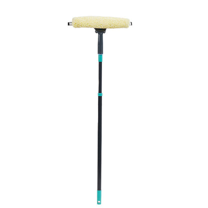 Factory Custom Silicone Extended Pole Magic Telescopic Long Professional 2 in 1 Car Window Squeegee Glass Cleaner Brush 50pcs