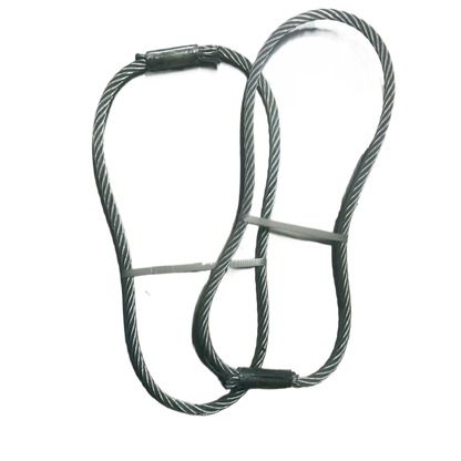 Factory Direct  Durable Cast-in Rigging Hardware Threaded Fixing Loop Steel Wire Rope for Precast 20pcs