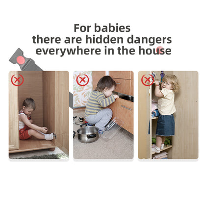 ProbebiInfant Safety Lock Supplier Offering ODM Deep Customization Services Cabinet Door and Window Locks 10pcs