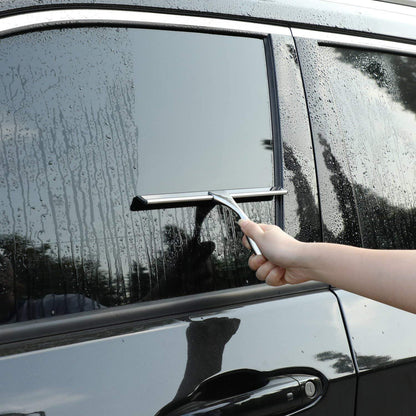 10 Inches Stainless Steel Handheld Portable All-Purpose Shower Squeegee Cleaning Brushes for Shower Doors Bathroom Windows Car 10pcs