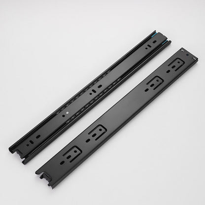 Furniture Hardware Kitchen Cabinet Drawer Slider Soft Close Sliding Drawer Channel Full Extension Ball Bearing Drawer Slides 100pcs
