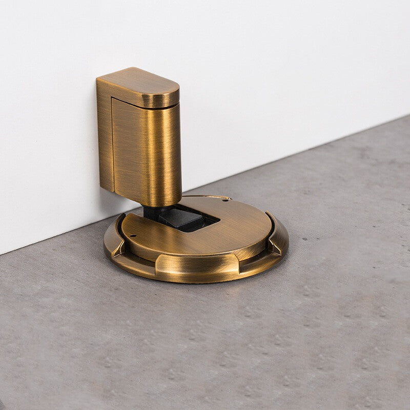 Filta High Quality Zinc Magnetic Wooden Door Stops Install Wall Door Stop 5pcs