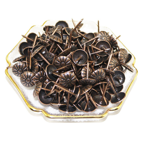11*16mm thick chrysanthemum bubble nail sofa cabinet antique bronze nail chrysanthemum bubble nail hardware round soft