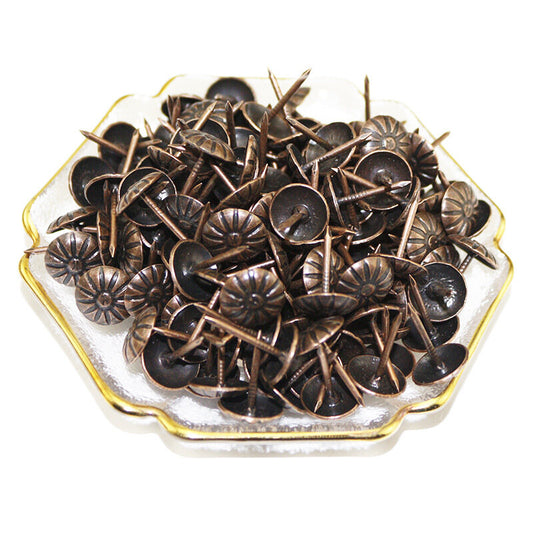11*16mm thick chrysanthemum bubble nail sofa cabinet antique bronze nail chrysanthemum bubble nail hardware round soft