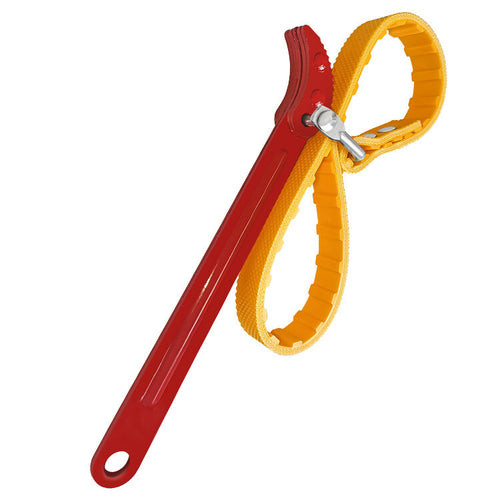 8-Inch Iron Anti-Slip Filter & Belt Wrench Adjustable Universal Auto Repair Tool Adjustable Universal Oil Filter Wrench 30pcs