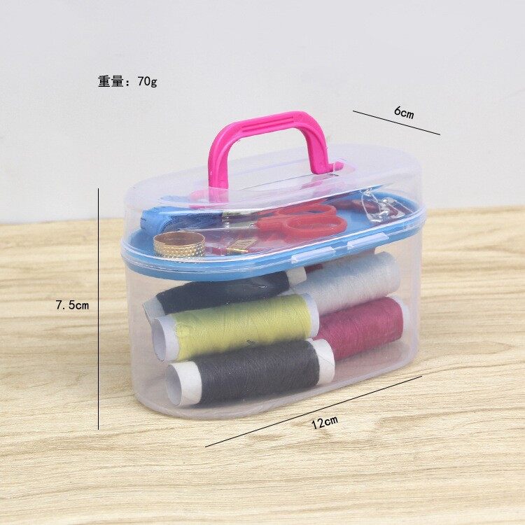 Sewing box household set sewing tools hand sewing needle portable portable daily necessities manufacturers wholesale 30pcs