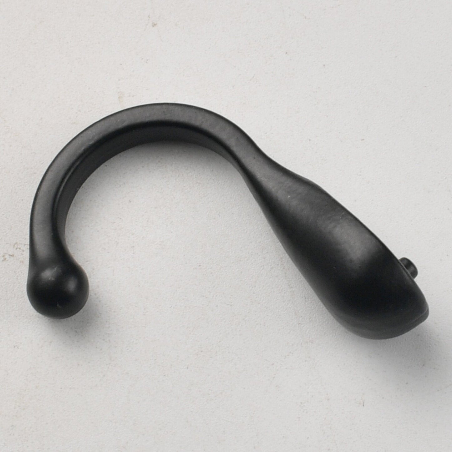 Teardrop-Shaped Solid Zinc Alloy Single Coat Hooks - Home/Bathroom Hardware - for Clothing & Wardrobes 100pcs