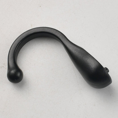 Teardrop-Shaped Solid Zinc Alloy Single Coat Hooks - Home/Bathroom Hardware - for Clothing & Wardrobes 100pcs