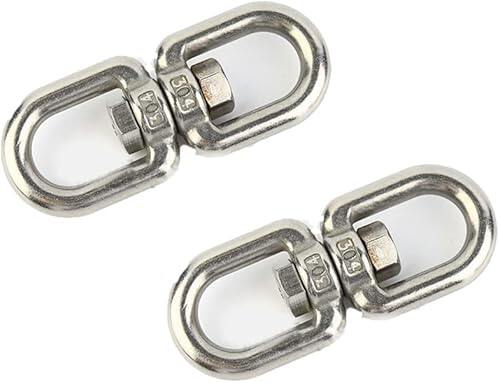 High Quality EU Type Stainless Steel Swivel Eye Rigging Hardware Marine Lifting Applications Packed in Carton Box 6pcs