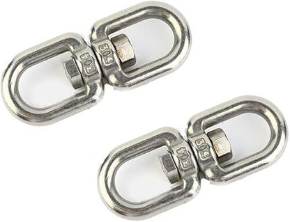 High Quality EU Type Stainless Steel Swivel Eye Rigging Hardware Marine Lifting Applications Packed in Carton Box 6pcs