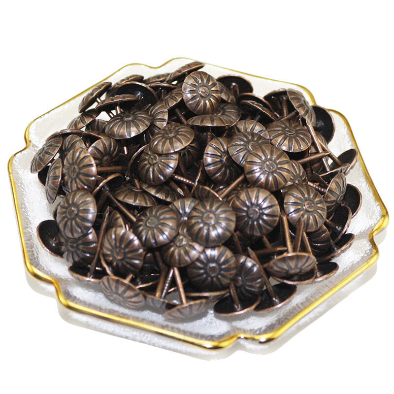 11*16mm thick chrysanthemum bubble nail sofa cabinet antique bronze nail chrysanthemum bubble nail hardware round soft