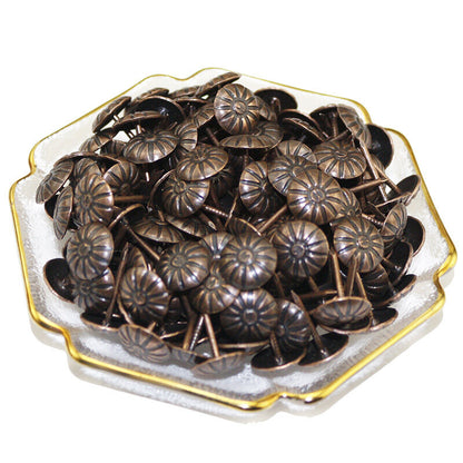 11*16mm thick chrysanthemum bubble nail sofa cabinet antique bronze nail chrysanthemum bubble nail hardware round soft