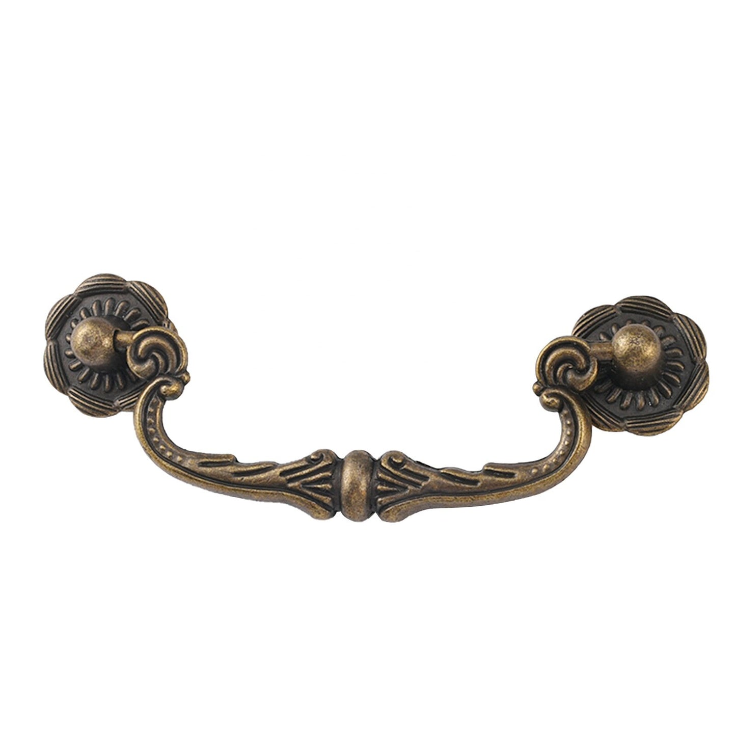 86mm Hole Spacing Antique Retro Chinese Furniture Pulls - Cabinet/Drawer/Packaging Box Hardware - for Furniture 50pcs