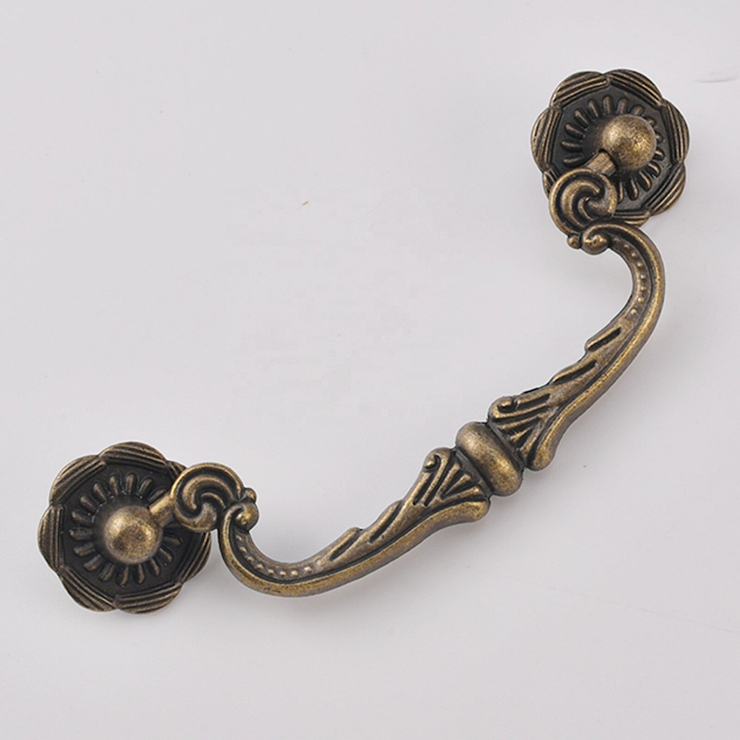 86mm Hole Spacing Antique Retro Chinese Furniture Pulls - Cabinet/Drawer/Packaging Box Hardware - for Furniture 50pcs