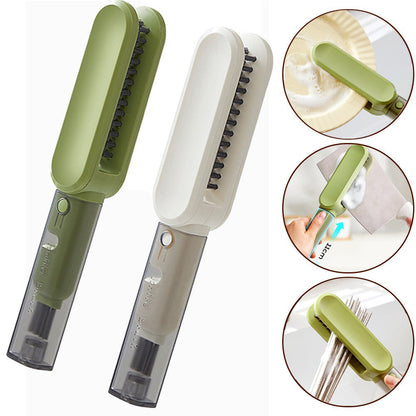 Wholesale 4 in 1 Knife Cleaner Kitchen Cutlery Blade Brush Sharpener Cutlery Chopsticks Knife and Fork Cleaning Brush 10pcs