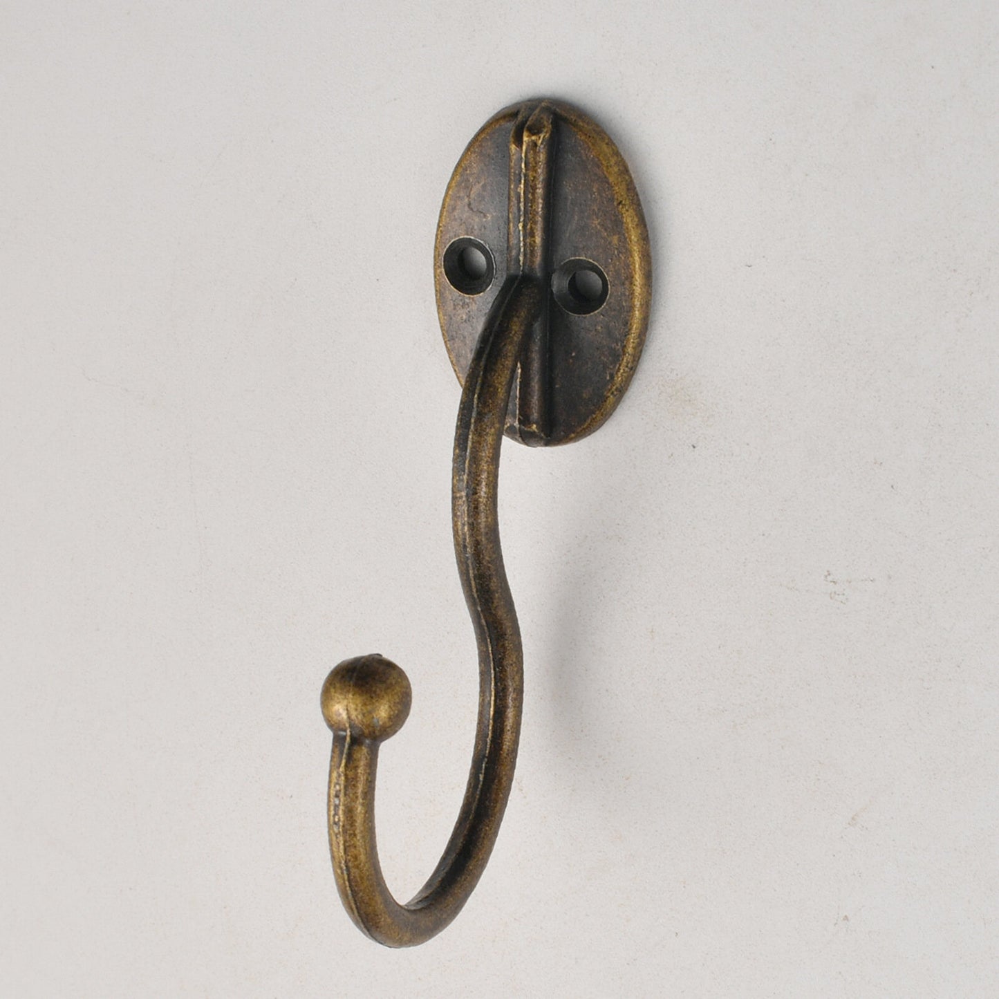 Antique Bronze Alloy Wall-Mounted Coat Hook Rack - Bathroom/Closet Hardware - for Door Back & Home Use 100pcs