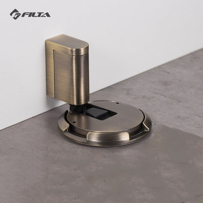 Filta High Quality Zinc Magnetic Wooden Door Stops Install Wall Door Stop 5pcs