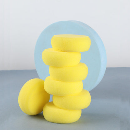 Round sponge seal Super absorbent sponge brush art painting diy tool gouache watercolor graffiti painting 100pcs