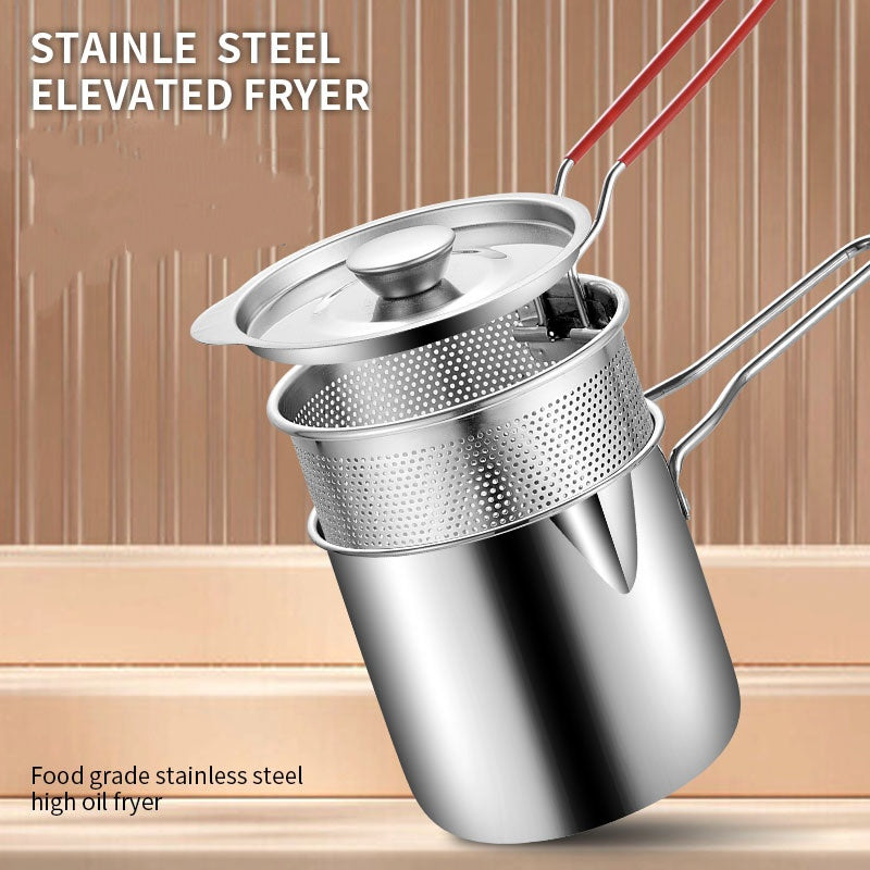 🎁Exclusive offer for our fans! Limited-time low price!🎁Household stainless steel fryer - 🎁The second item EXTRA 60% OFF！