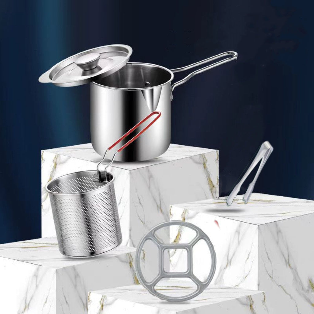 🎁Exclusive offer for our fans! Limited-time low price!🎁Household stainless steel fryer - 🎁The second item EXTRA 60% OFF！