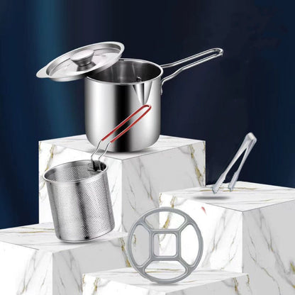 🎁Exclusive offer for our fans! Limited-time low price!🎁Household stainless steel fryer - 🎁The second item EXTRA 60% OFF！