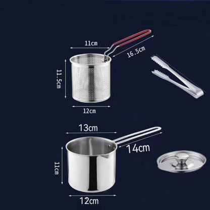 🎁Exclusive offer for our fans! Limited-time low price!🎁Household stainless steel fryer - 🎁The second item EXTRA 60% OFF！