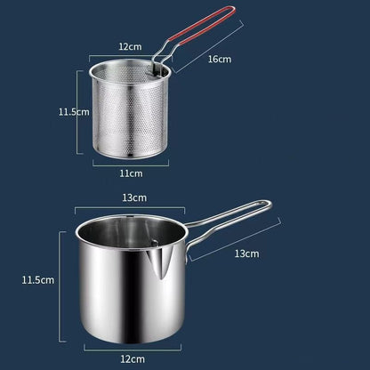 🎁Exclusive offer for our fans! Limited-time low price!🎁Household stainless steel fryer - 🎁The second item EXTRA 60% OFF！