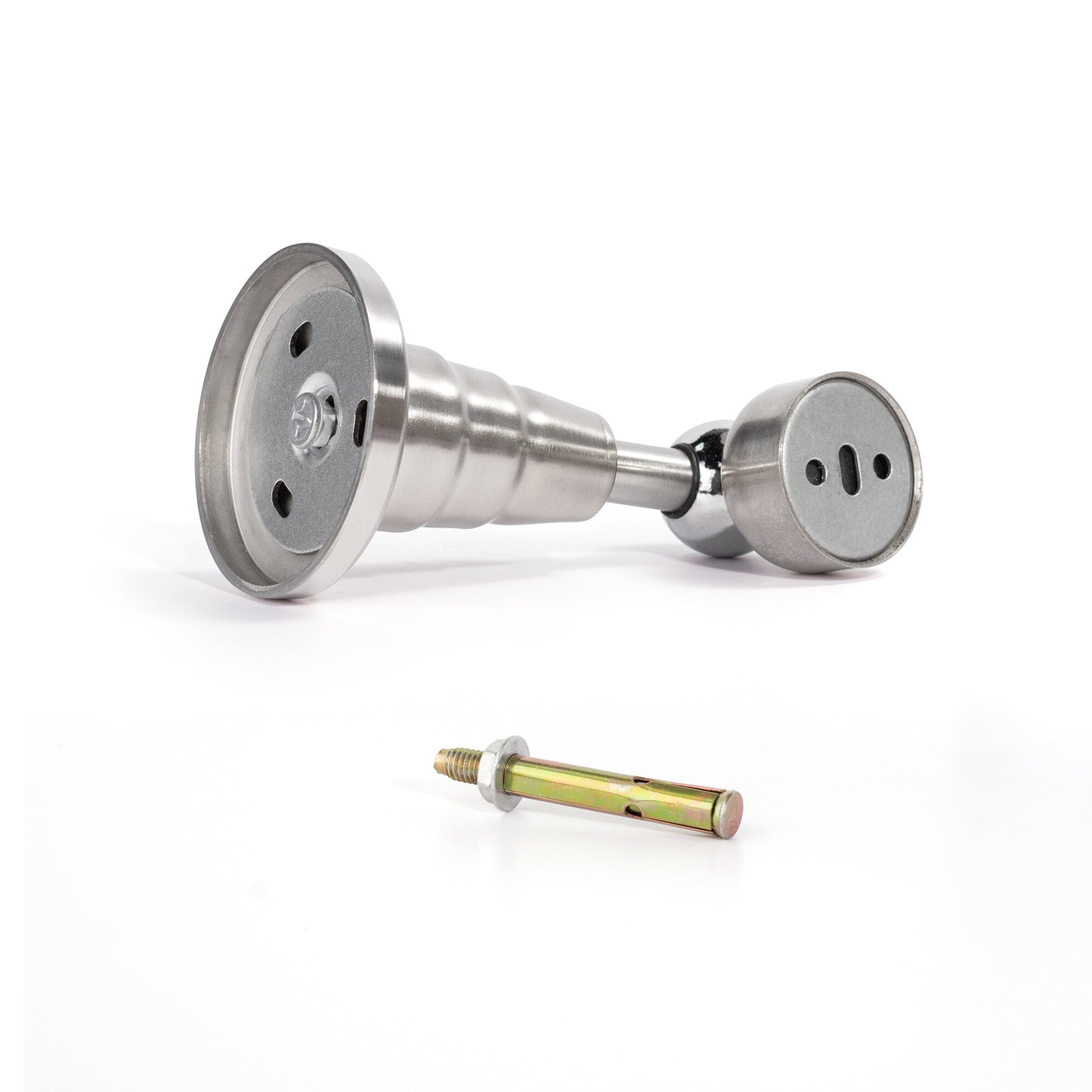 High Quality Stainless Steel Heavy Duty Wooden Door Stopper Hydraulic Bumper Magnetic Door Stopper Wall Mount Door Stopper 20pcs